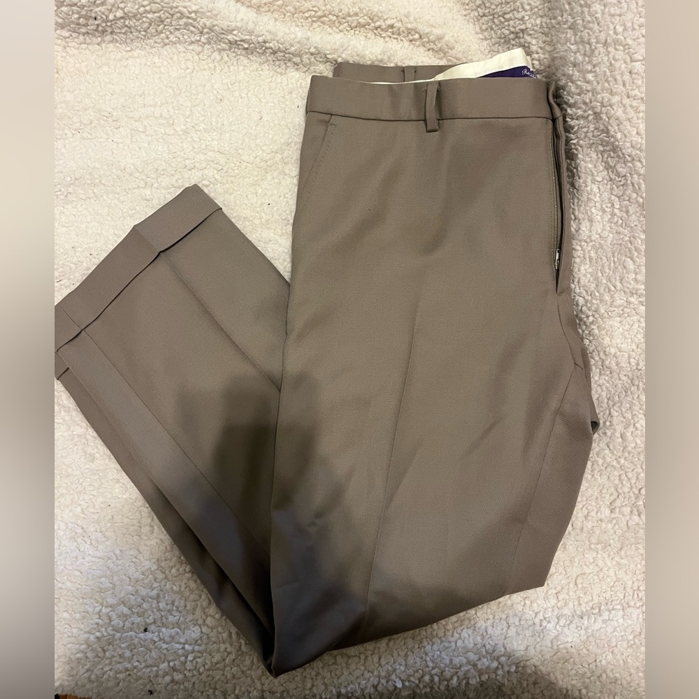 Ralph Lauren Purple Label Men’s Dress Pants | Size 38 | 100% Wool | NWOT | Short